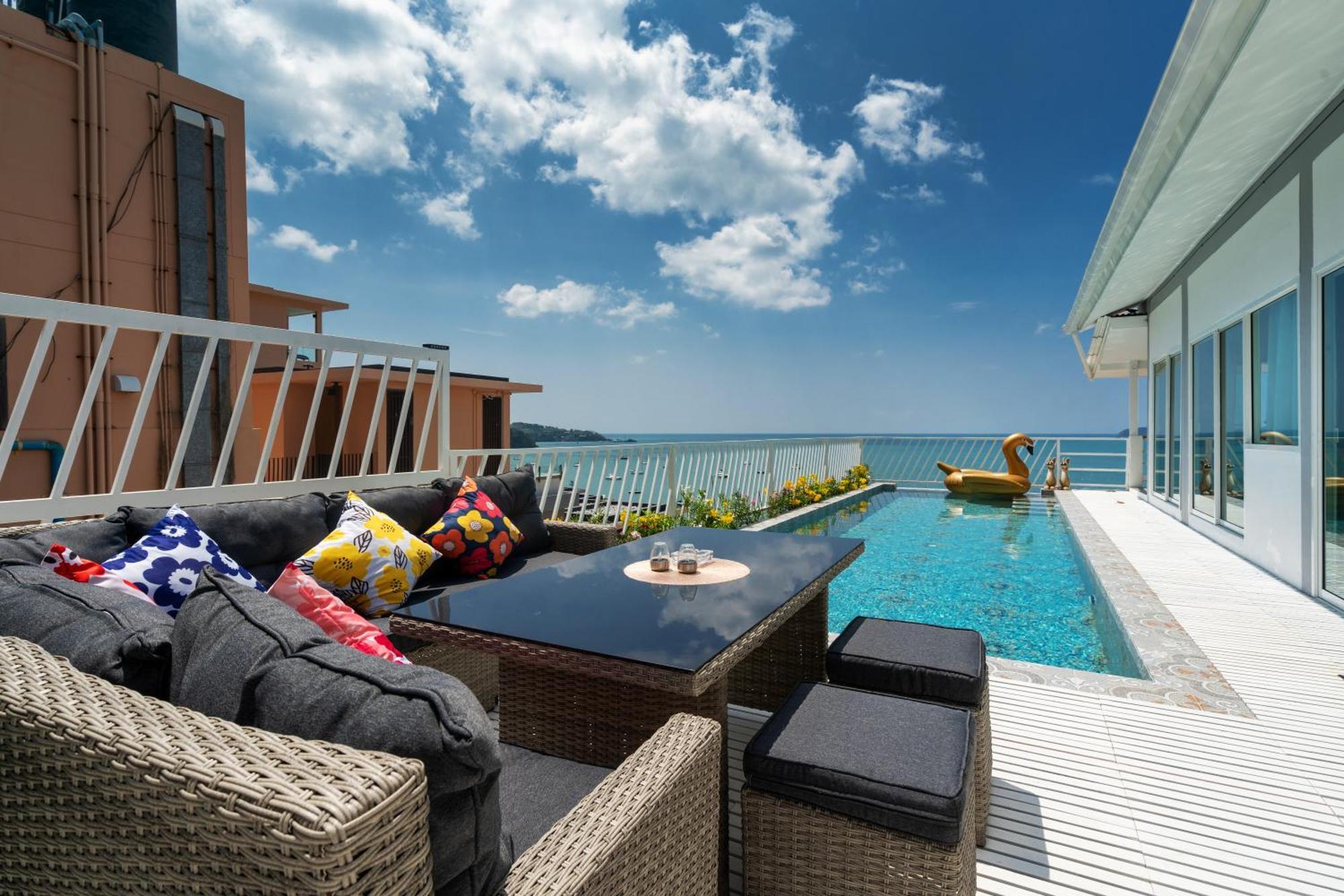 Mona Seaview Pool Villa Beach Front Aoyon Beach Ban Makham Exterior photo