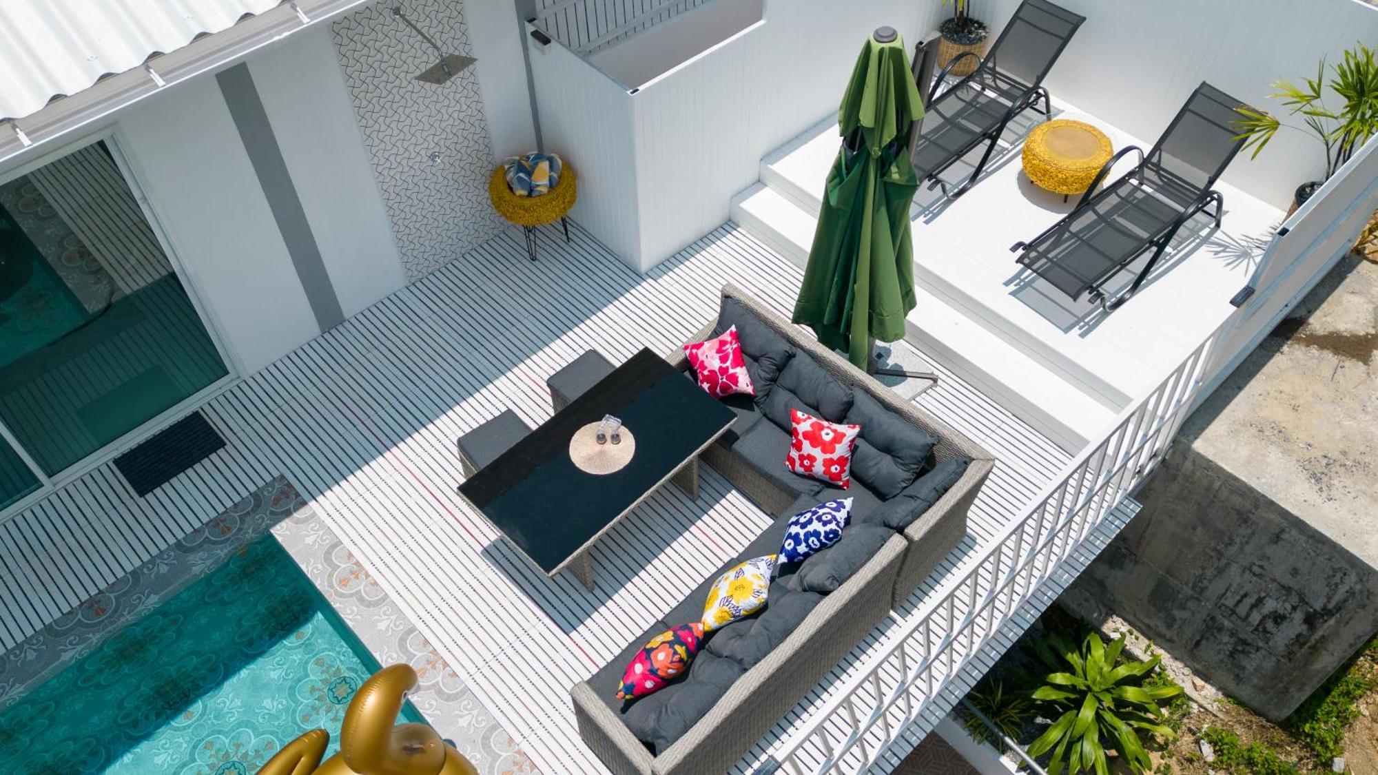 Mona Seaview Pool Villa Beach Front Aoyon Beach Ban Makham Exterior photo