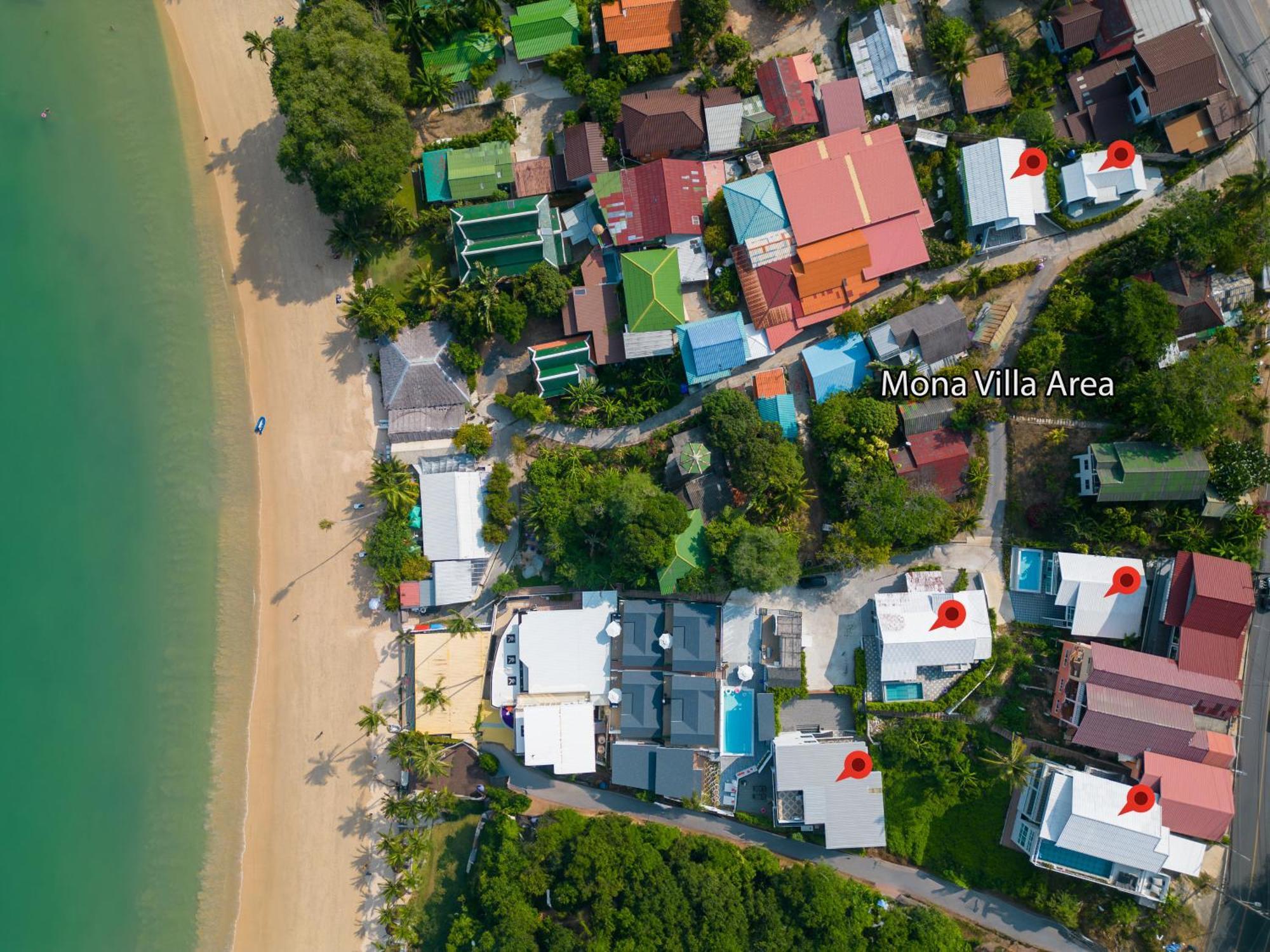 Mona Seaview Pool Villa Beach Front Aoyon Beach Ban Makham Exterior photo