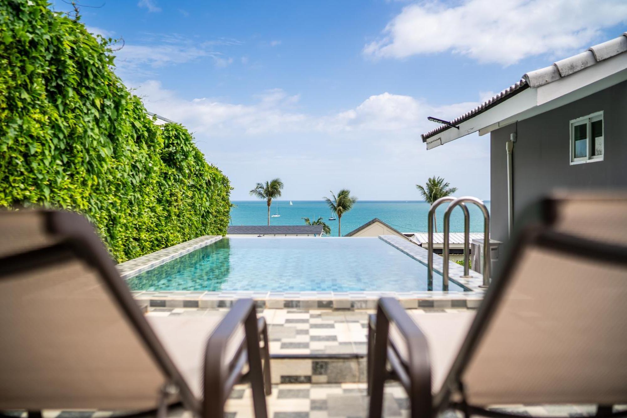 Mona Seaview Pool Villa Beach Front Aoyon Beach Ban Makham Room photo