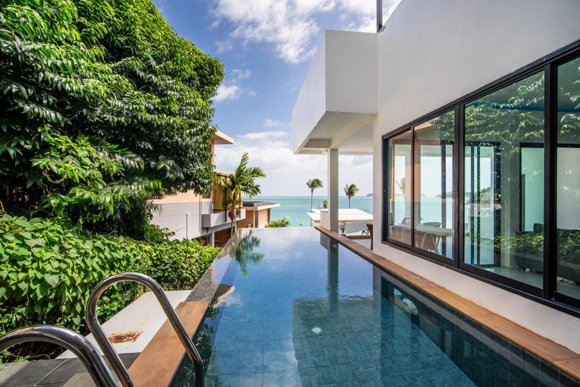 Mona Seaview Pool Villa Beach Front Aoyon Beach Ban Makham Room photo