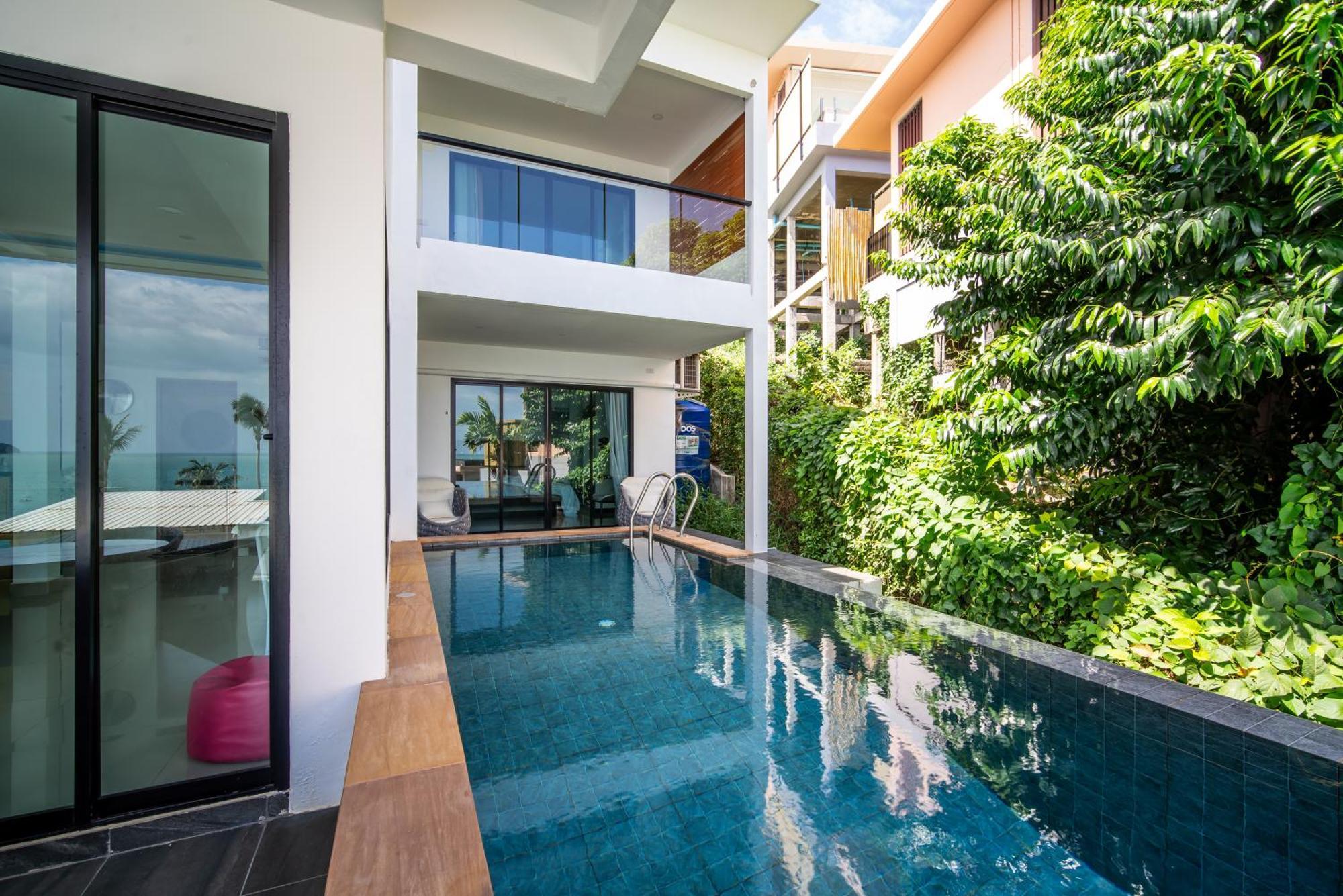 Mona Seaview Pool Villa Beach Front Aoyon Beach Ban Makham Room photo