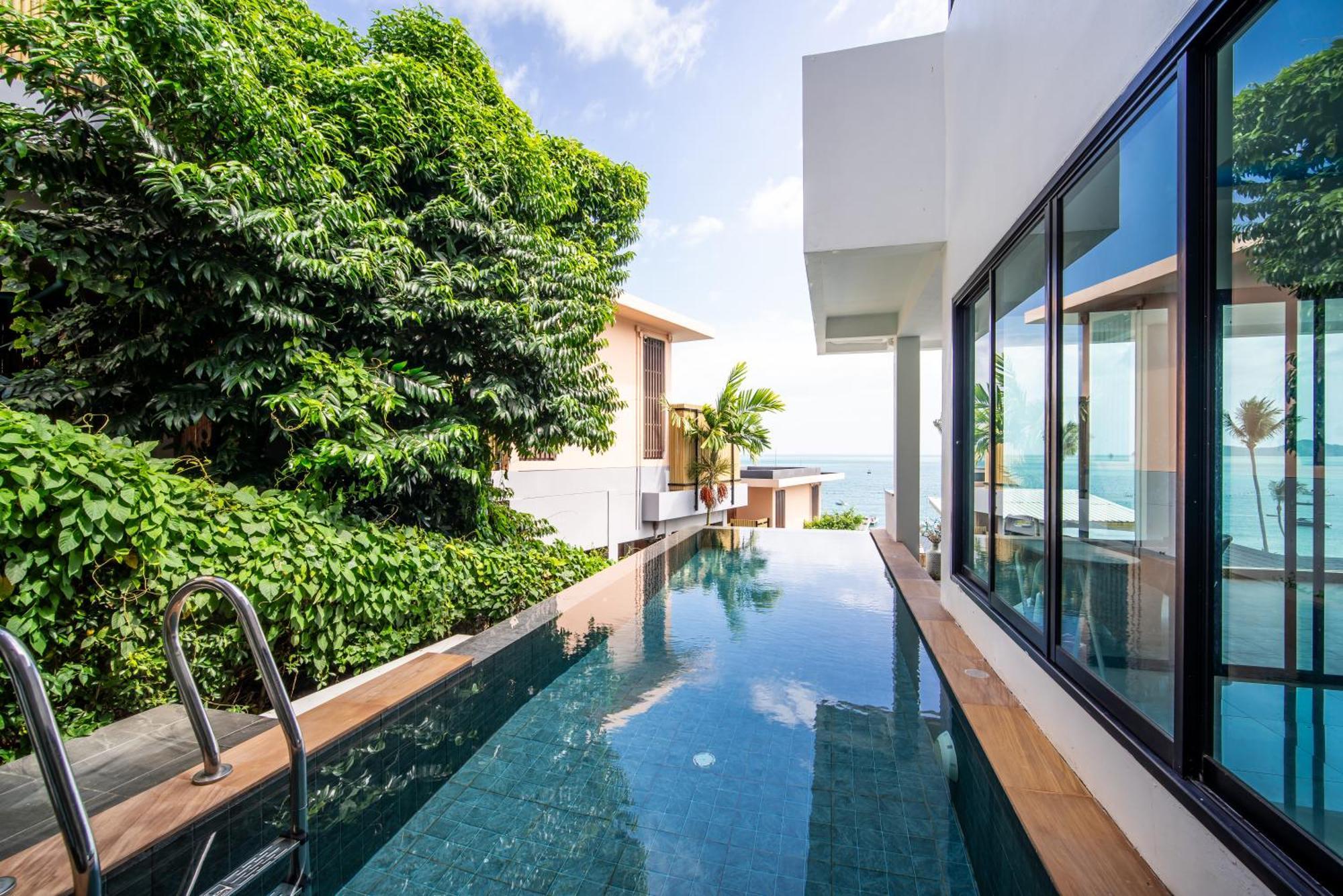 Mona Seaview Pool Villa Beach Front Aoyon Beach Ban Makham Exterior photo