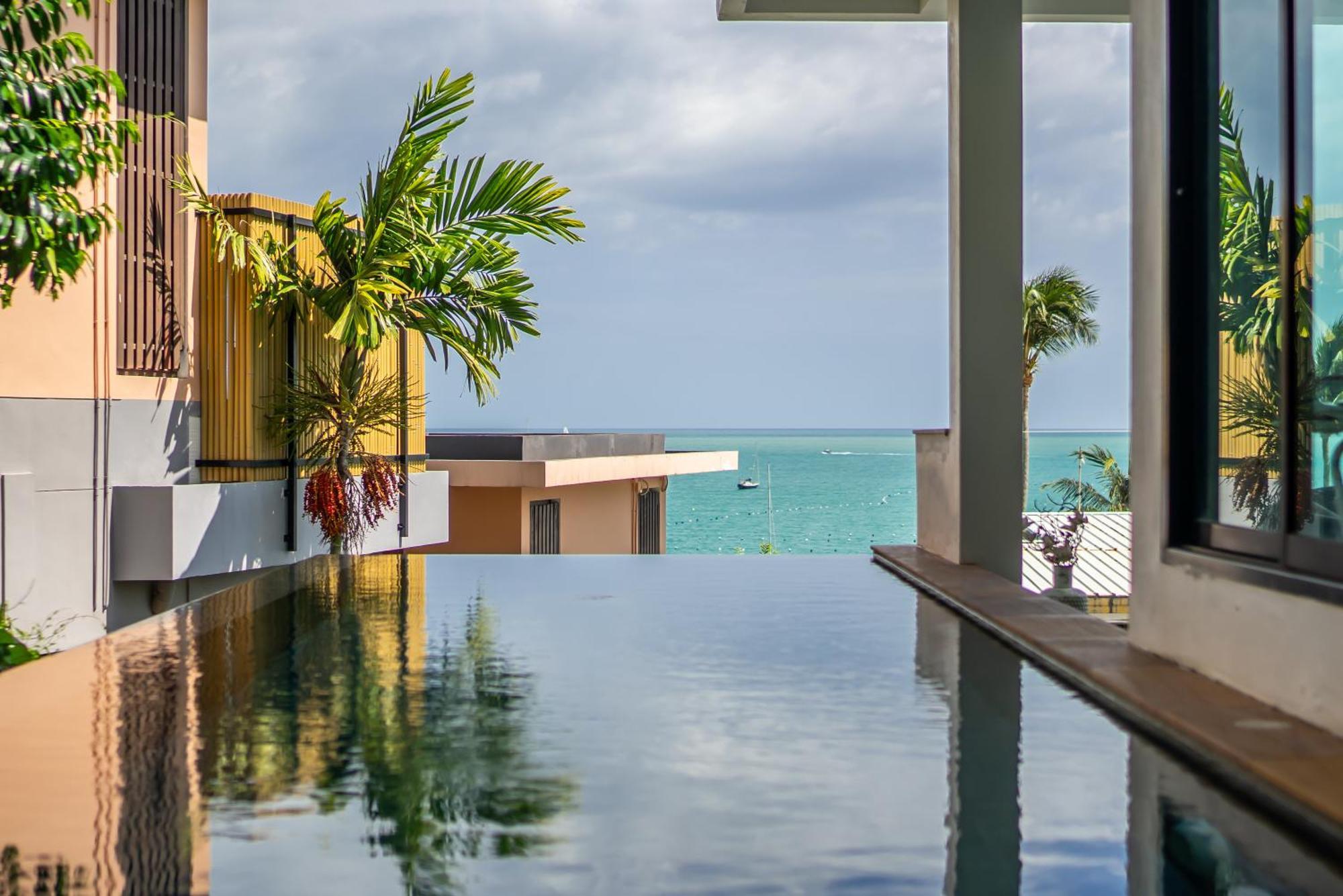 Mona Seaview Pool Villa Beach Front Aoyon Beach Ban Makham Room photo